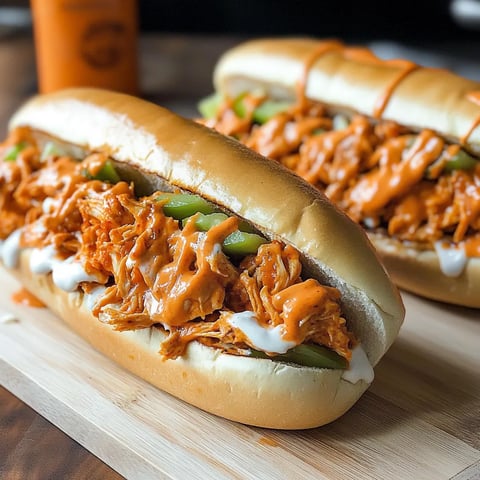 A sandwich with meat and sauce on a table.